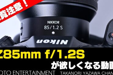 #580【機材紹介】観覧注意！Z85mm f/1.2Sが欲しくなる動画