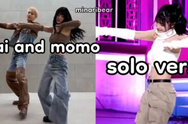 momo dances to kai's 'rover' before twice's music show