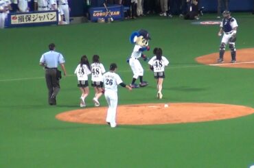 12/8/19 中日×横浜DeNA SKE48高柳明音による始球式