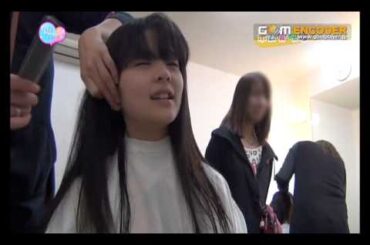 スマイレージ田村芽実　前髪作り