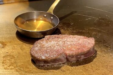 KOBE Beef Teppanyaki in Osaka - Rio - 鉄板焼 Rio (リオ) 大阪マルビル店