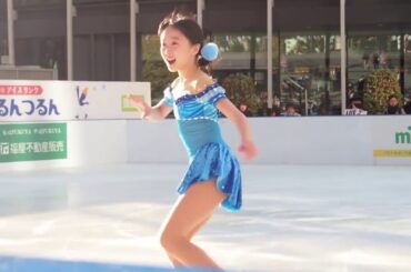 本田望結、梅田のスケートリンク「つるんつるん2016」に登場