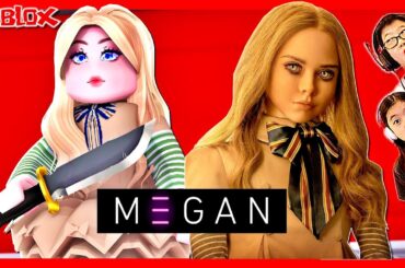 メーガン AIロボットが暴走😨 ROBLOX M3GAN Story