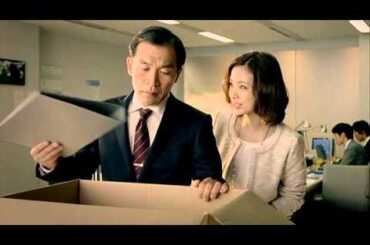 上戸彩CM　引越しは日通「上司の転勤篇」