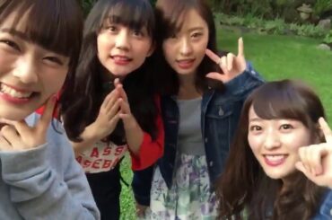 NMB48 藤江れいな、薮下柊、渋谷凪咲、沖田彩華、谷川愛梨＠沖縄 ※三秋里歩
