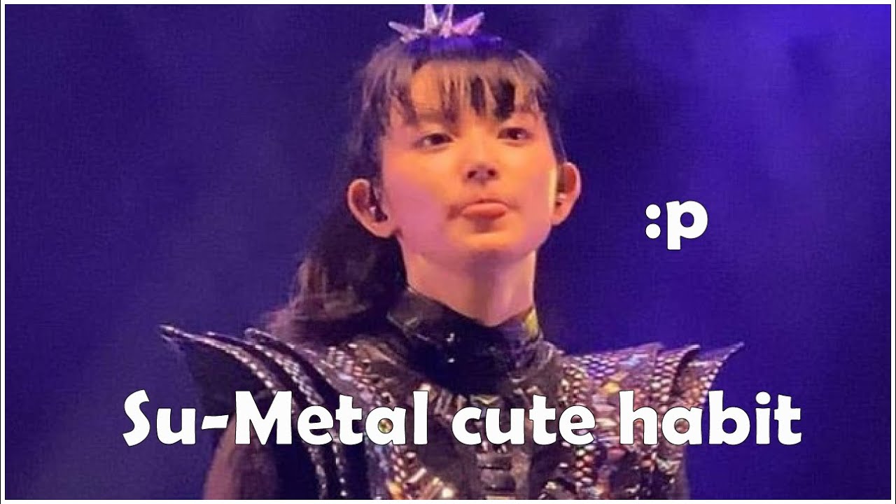 Babymetal Su-Metal cute habit about naughty tongue ,中元鈴香的可愛習慣😜 #中元すず香 #sumetal Babymetal Su-Metal cute habit about naughty tongue ,中元鈴香的可愛習慣😜 #中元すず香 #sumetal