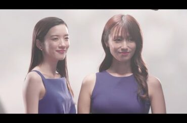 深田恭子＆永野芽郁、爽やかワンピース姿でＣＭ出演（CM UQ三姉妹 ／深田恭子 永野芽郁）