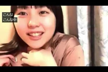 天才田中美久(hkt48)純白の肩ひも事件！