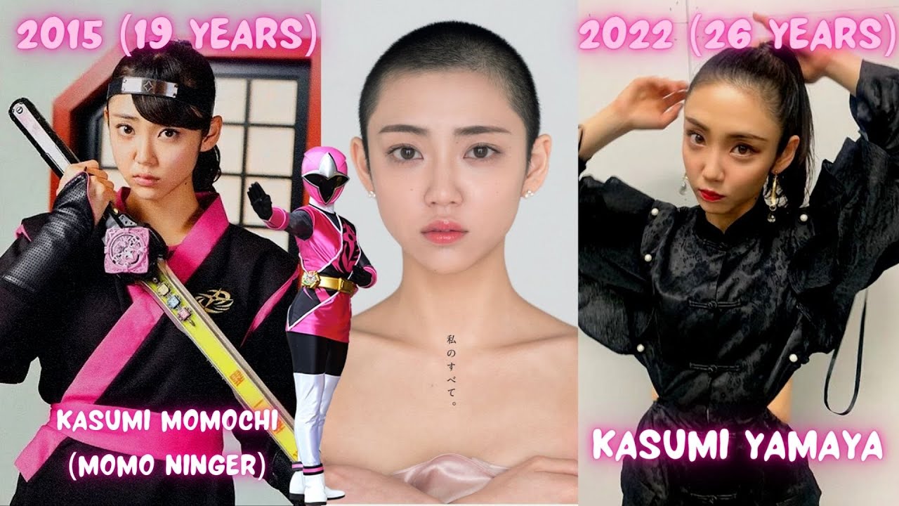 Kasumi Yamaya ( 山谷花純 ) plays Kasumi & in MomoNinger in Ninninger 2015-2022 Kasumi Yamaya ( 山谷花純 ) plays Kasumi & in MomoNinger in Ninninger 2015-2022