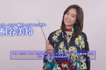 映画『ファンタスティック・ビーストと黒い魔法使いの誕生』桐谷美玲コメント入り特別予告