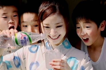 いいなCM　アサヒ　三ツ矢サイダー　上戸彩　「透きとおる夏」編