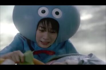 のん（能年玲奈）｜DQM「キャタピラー篇」ドラクエ / スライム『モンスターズ スーパーライト』（スクウェア・エニックス TVCM 15sec）