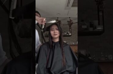 人生初💗髪の毛バッサリ30cmカットに挑戦💗#shorts #美容院