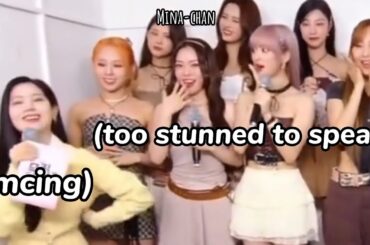 idols getting *shocked* at mc dahyun being so *extra* once again