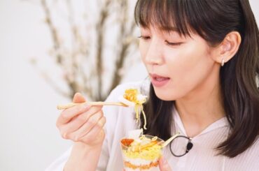 吉岡里帆、理想のお花見デート明かす「夜桜を見て…」　「綾鷹」新CM特別映像