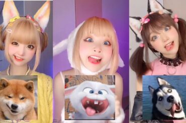 【200万フォロワー】規模がすごいぞ中国！ きゃりーぱみゅぱみゅ似の顔芸 2 tiktok