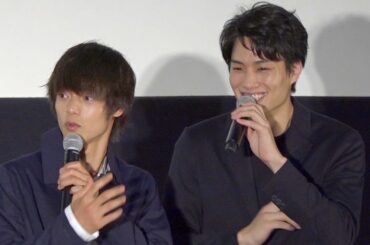 窪田正孝＆鈴木伸之の「グール」撮影裏話　清水富美加との共演シーンも語る『東京喰種　トーキョーグール』公開記念舞台あいさつ2