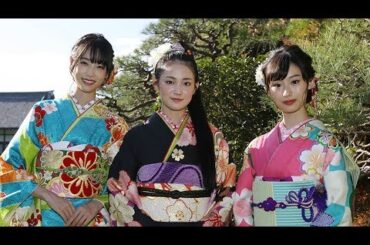 新年のあいさつ＝吉本実憂＆高橋ひかる＆井本彩花編