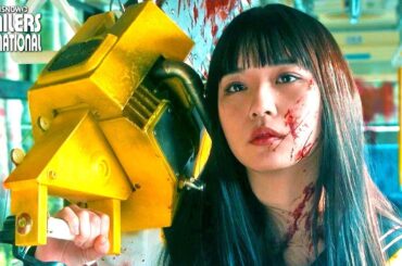 血まみれの浅川梨奈！映画『血まみれスケバンチェーンソーRED』特報映像