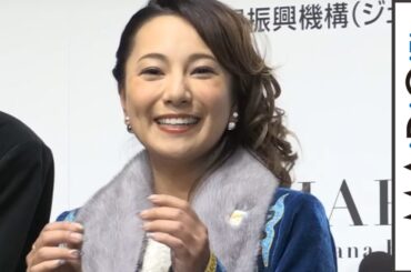 三船美佳、引退発表の堀北真希にコメント「お子さんと大事な時間を」　「2017年アスタナ万博 日本館開幕100日前記者発表会」2