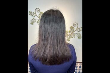 国立市　縮毛矯正　美容室　大人の女性の艶髪　#shorts