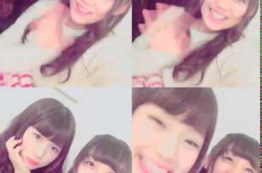 141231 NMB48 薮下柊 渋谷凪咲 お！や！す！み！