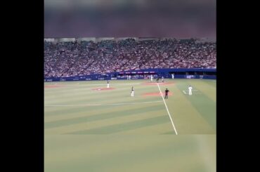 20220603　バンテリンドーム ナゴヤ ファウルボールのアナウンス　#shorts　#ウグイス嬢　#ナゴヤドーム