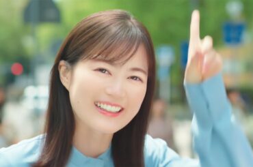 生田絵梨花、キュートな笑顔で「このゆび、とまれっ！」　“事故のない世界”目指し呼びかける　イーデザイン損保自動車保険「＆e」新CM