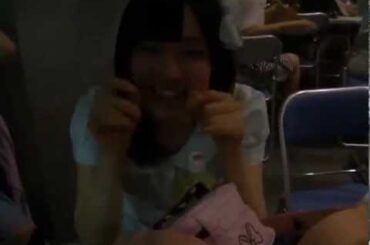 大森美優　握手会休憩中