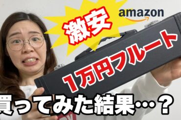 Amazonで激安1万円フルート買ってみた結果…？！
