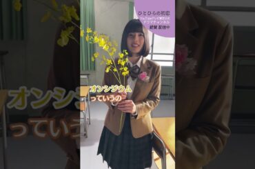 【#ひとひらの初恋】元気いっぱいなあなたにこの花を│テレビ東京公式ドラマチャンネルで配信中│#草川拓弥 #超特急 #石井杏奈 #竹財輝之助 #Shorts