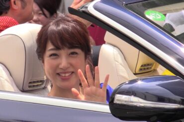 川田裕美アナ 神戸まつりパレードに参加 2017.5