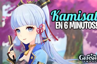 KAMISATO AYAKA EN 6 MINUTOS! ❄️🏯 | Genshin Impact - Guía Ayaka