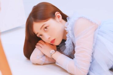 橋本環奈、透け感たっぷり衣装で大人っぽい表情…　「Angel Heart」2022年秋冬コレクションメーキングムービーショートVer.