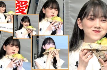 堀未央奈、顔サイズ級のハンバーガーをパクり！ハンバーガー愛を語る　『WAYBACK BURGERS』オープン記念イベント