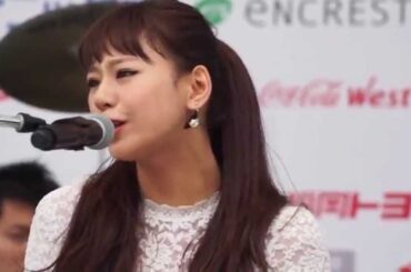 西内まりや 4thシングル「Save me」 福岡マラソン2015大会EXPO