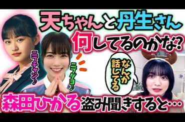 山﨑天丹生明里の会話が気になった森田ひかる【文字起こし】 櫻坂46