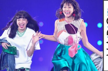 森星、小松菜奈とランウエー　グリーンファッションでさわやかに　「TGC2016 A/W」