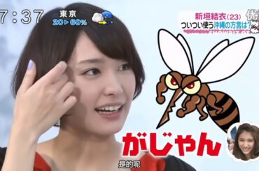 【TVおもしろ名場面】新垣結衣 沖縄方言を話すガッキー / Japanese Funny TV/ARAGAKI YUI