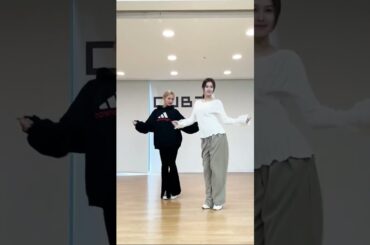 Twice サナとツウィ リレーダンス (G) I-DLE Nxde Challenge / Sana and Tzuyu doing Nxde Challenge / #Shorts
