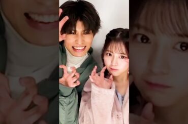 恋愛未経験のなぎさ、遊園地デートではしゃぐ姿が可愛すぎる🎠💗｜#花束オオカミ #恋愛 #人狼 #齋藤なぎさ #shorts