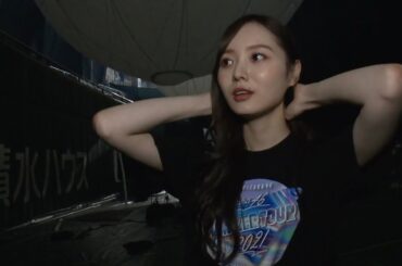 ライブ後に圧迫インタビューを受ける梅澤美波