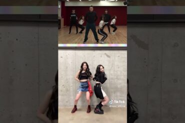 マコとリオのFEVERがあまりにカッコよかったのでJYParkさんご本人と並べてみた #niziu #jyp #ニジュー #mako #rio #shorts