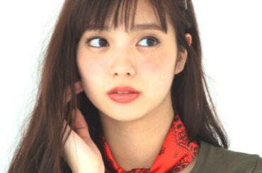 ノンノ７月号　新川優愛“無難コーデを小物でイメチェン”撮影の様子
