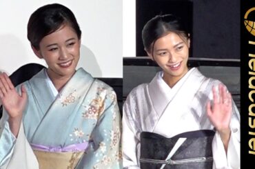 人力車で豪華俳優陣登場！　前田敦子、榮倉奈々らは着物で華やかに