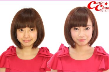 Airi Taira's makeup　平愛梨さん風メイク　芸能人メイク　【English subs】　藤澤友千菜　makeup tutorial