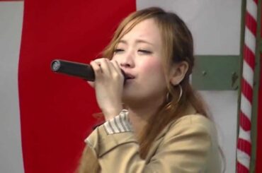 石井杏奈 「路面電車に乗れば」　広島電鉄・電車開業100周年記念祭