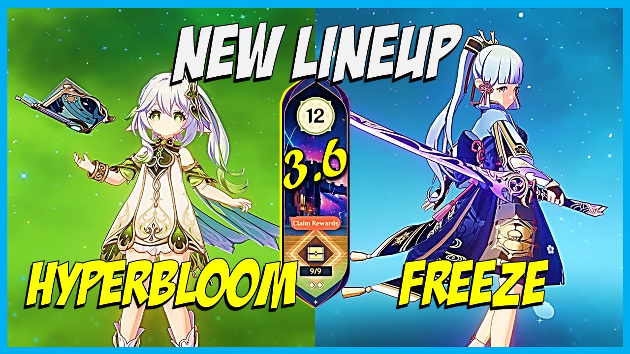 NEW ABYSS Floor 12 – C0 Nahida HyperBloom & C0 Ayaka Freeze | Genshin Impact 3.6 NEW ABYSS Floor 12 - C0 Nahida HyperBloom & C0 Ayaka Freeze | Genshin Impact 3.6