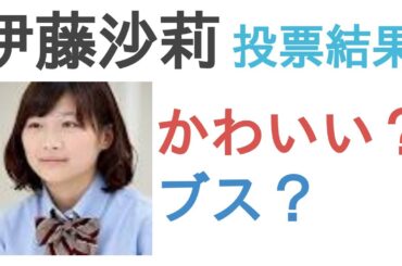 伊藤沙莉はかわいい？ブス？【投票結果】