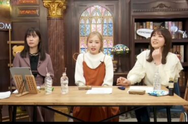 本田仁美 , 小田えりな , 清水麻璃亜.ゲームを楽しむ